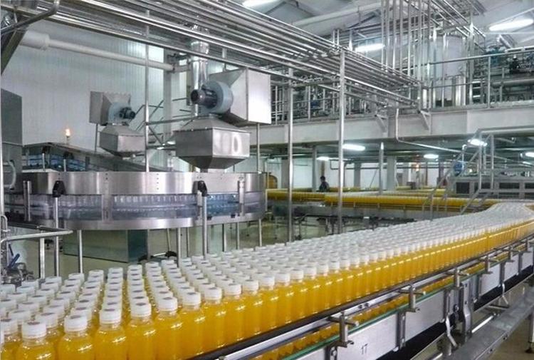 橙汁饮料生产线 自动化饮料生产线 橙汁饮料加工设备